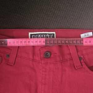 Levi's Red Jeans